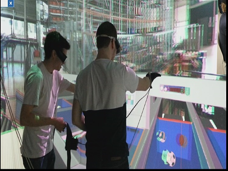 Vanderlande sorteermachine in VR